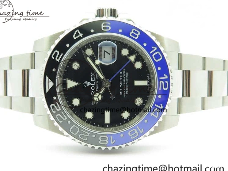 1218 GMT-Master II 116710 BLNR Black Blue Ceramic 904L Steel V9F 1:1 Best Edition SA3186 CHS WaterResistant 3069